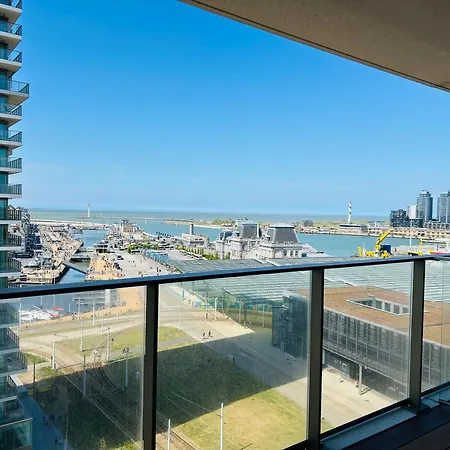 Cloud9 Sky Dist - Lux Large Terrace, Marina & Sea View In Center Oostende