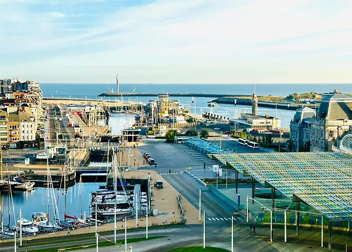 Appartement Cloud9 Sky Dist - Lux Large Terrace, Marina&sea View In Center Ostende